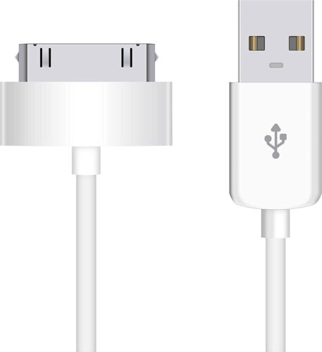 Nero NUOVO USB sincronizzazione dati cavo caricabatterie cavo cavo Apple iPhone 4 4g 4s iPAD 1 - Foto 1 di 2