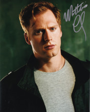 CALAHAN SKOGMAN signed Autogramm 20x25cm SHADOW & BONE in Person autograph COA