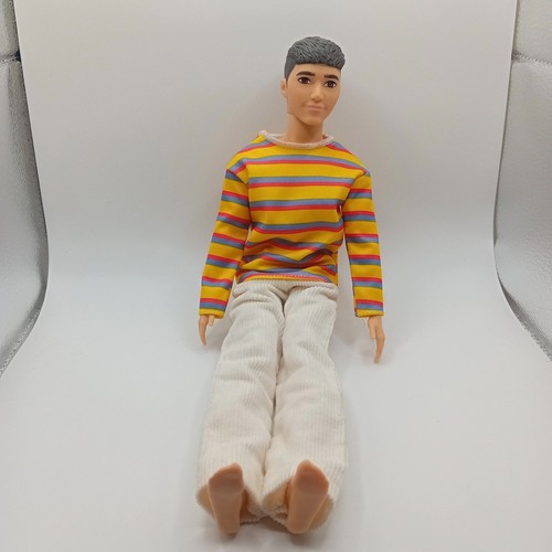Modern Mattel Barbie Ken Fashionistas Fashion Doll Redressed Vintage Pants 12" - Picture 2 of 12