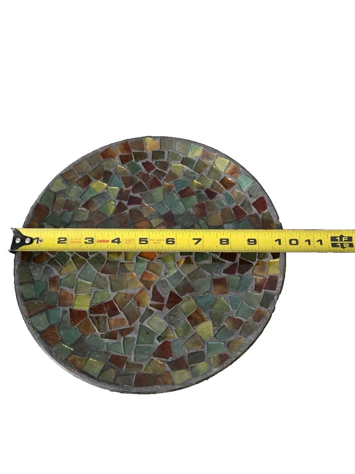 Placas Rich MULTICOLOR Mosiac Lg,sm. Acoge tu hogar con hermosos platos Foto 4 de 4