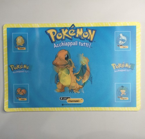 Rare Yoga Charizard Lenticular Playmat/Mousepad_ Pokemon_ Italiano_ 37x24 Cm - 第 1/12 張圖片