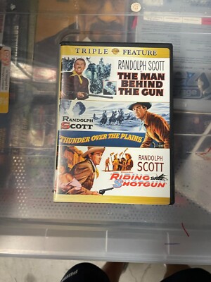 The Man Behind the Gun / Thunder Over the Plains/ Riding Shotgun (DVD) IMPORT R1