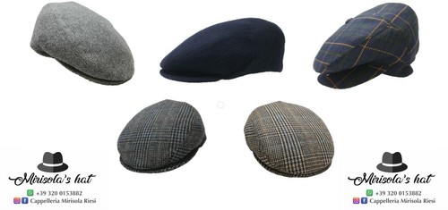 Bambino Cappello Coppola Siciliana Invernale Artigianale Lana 5 Colori |  eBay