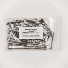 BMW R1100S 1996-2005 Kit n°3 vis BTR inox carters moteur R1100 S