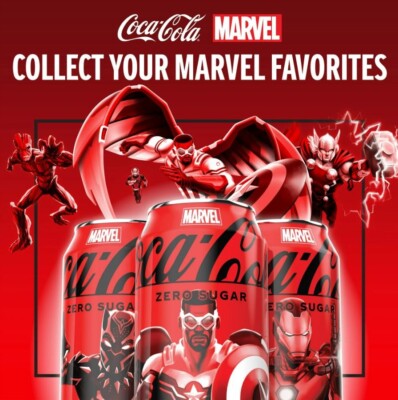 2024 Collectors Limited Edition MARVEL X COCA COLA Walmart