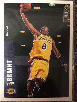 1996 - 1997 Upper Deck Rookie Card Kobe Bryant Los Angeles