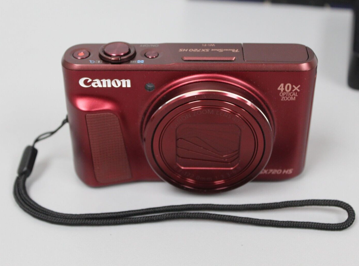 Canon PowerShot SX720 HS 20.3MP Compact Digital Camera - Red | eBay