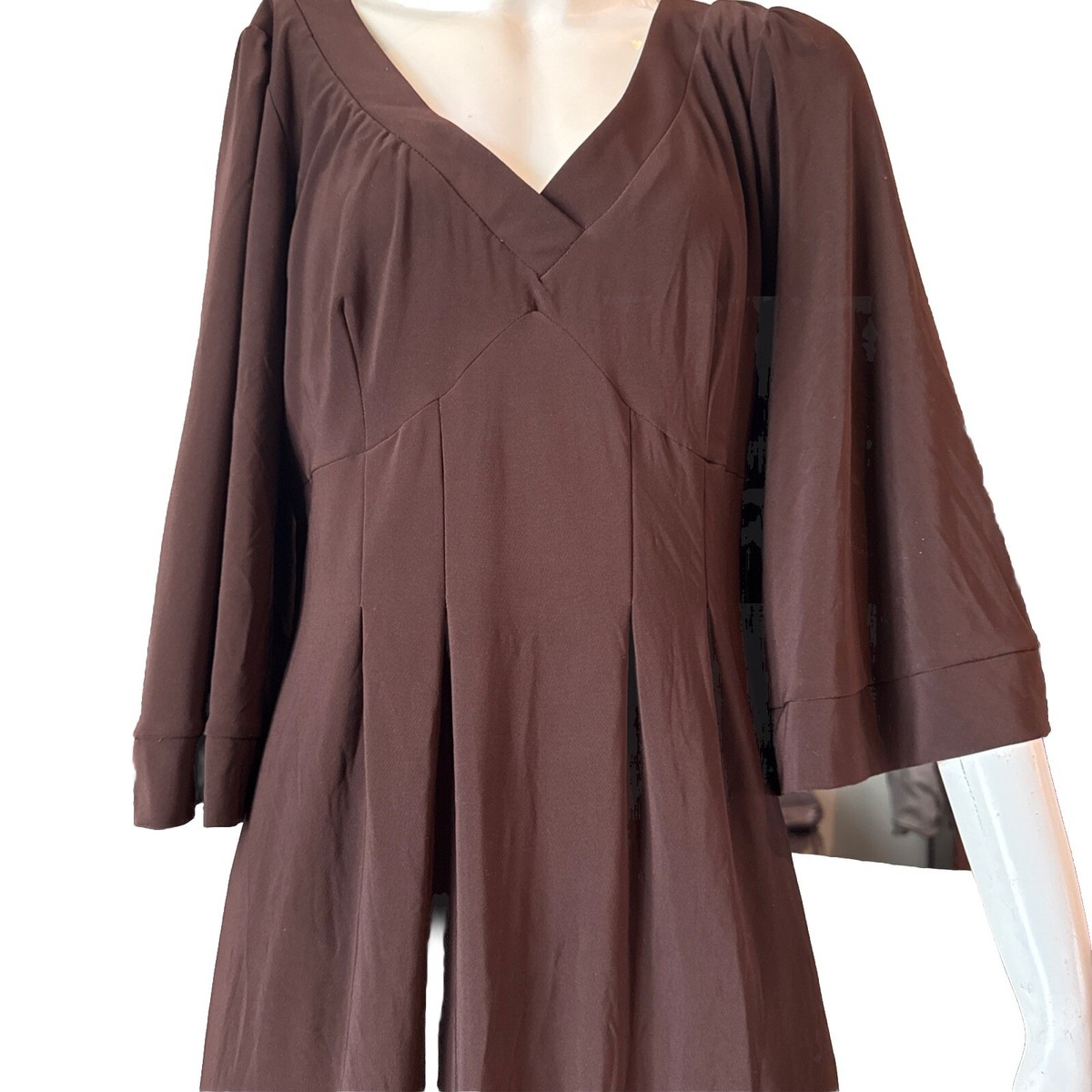 ABS Collection Dress Womens Size M Shift Maroon Flared Cuffs Stretch Unlined | eBay ABS Collection Dress Womens Size M Shift Maroon Flared Cuffs Stretch Unlined | eBay