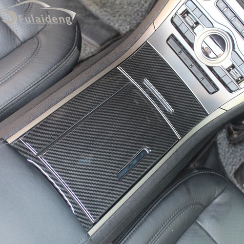 For Lincoln MKZ 2017-2020 Carbon Fiber Inner Gear Shift & Cup Holder Panel Trim - Imagen 3 de 6