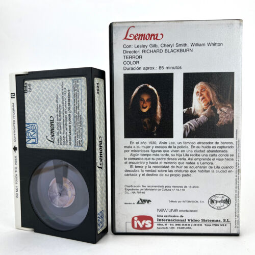 LEMORA A CHILD'S TALE VAMPIRE LADY DRACULA SUPERNATURAL HORROR 💯% ORIGINAL BETA - Picture 3 of 3