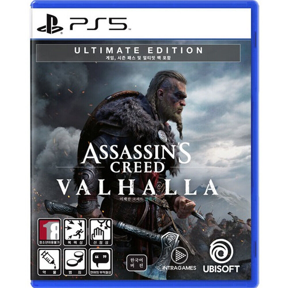 Assassin's Creed Valhalla Korean PS4 PS5 PlayStation Game