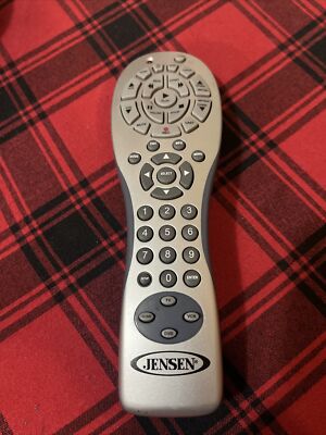 Jensen Remote Control JR400 Universal 4 Tested Works Silver For TV VCR