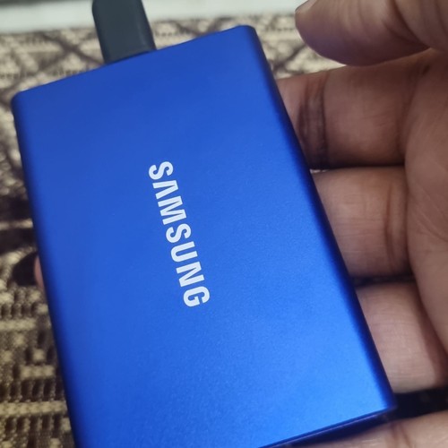 Portable SSD T7 USB 3.2 1TB (Gray) Memory & Storage - MU-PC1T0T/AM