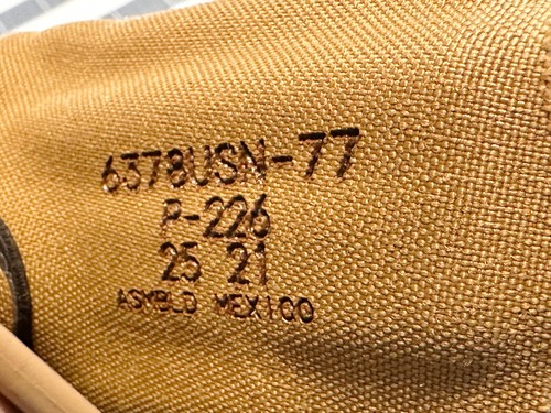 Safariland 6378RDS ALS Cordura Tan LH Duty Holster for SIG P220 P226 - LEFT HAND - Picture 8 of 19