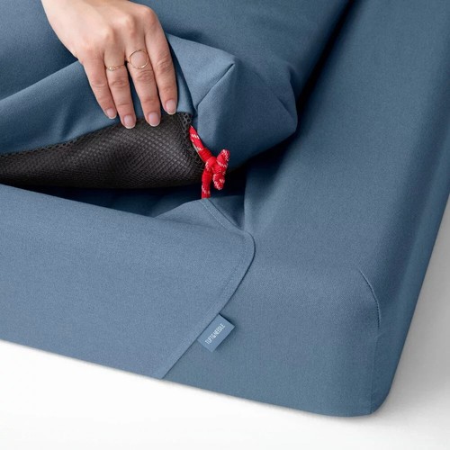 2 PIECES Dog Bed Detachable Comfort Cushion Tuft & Needle BLUE COVE LARGE NEW - Picture 10 of 13