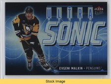 2024-25 Upper Deck Fleer Ultra Ultrasonic Evgeni Malkin #SN-13 READ 0vg5