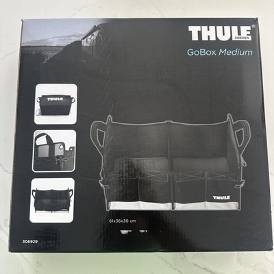 THULE 306929 Sweden GoBox Medium, Dual Compartments, Black/Gray GO BOX New