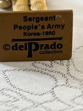 Del Prado Men at War Sergeant Figure #86 People's Army Korea 1950