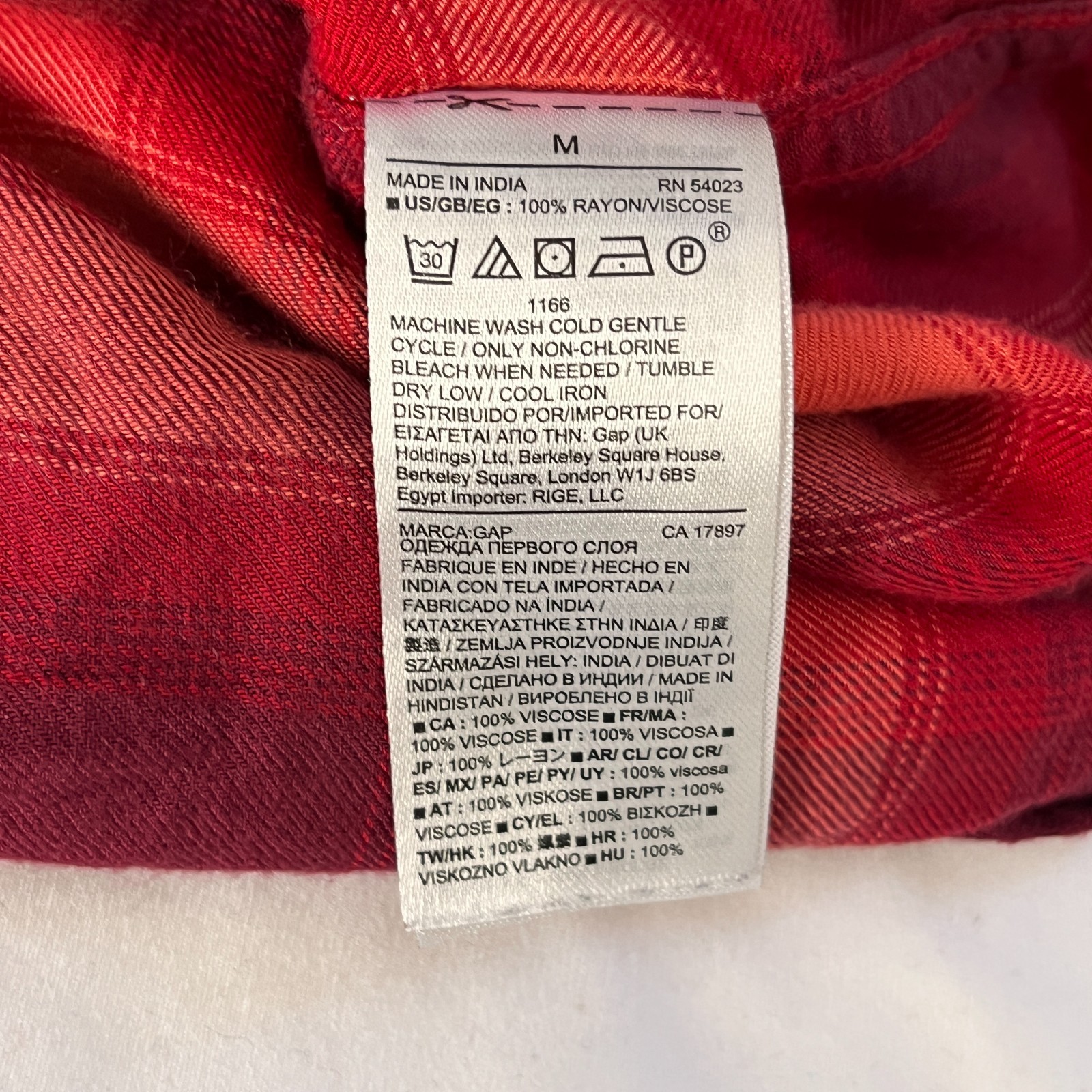 GAP + Pendleton Boyfriend Flannel Button Down Shi… - image 8