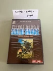 Metal Gear 2 Solid Snake MSX2 Game Cartridge Konami Boxed Manual Japan