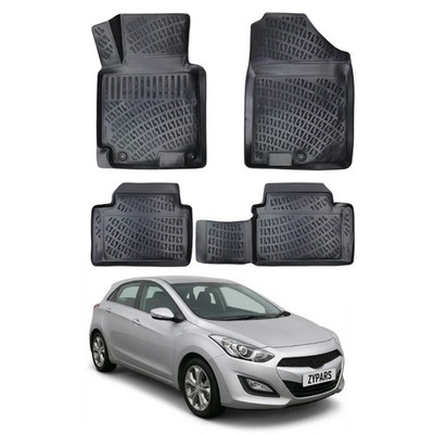 Fußmatten Automatten für Hyundai i30 2012-2016 TPE Allwetter