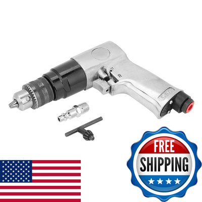 #ad Gbsclover Pneumatic Drill 1700Rpm High Speed Air Power Drill 3 8 Inch 10 Mm $90.25