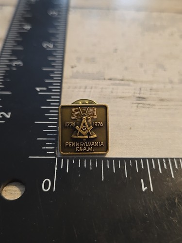 Grand Lodge Pennsylvania Freemason F&AM 275th anniversary Anstecknadel W6 - Bild 1 von 2