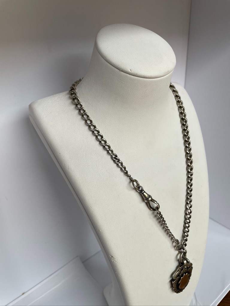 Victorian solid sterling silver antique Coat of A… - image 1