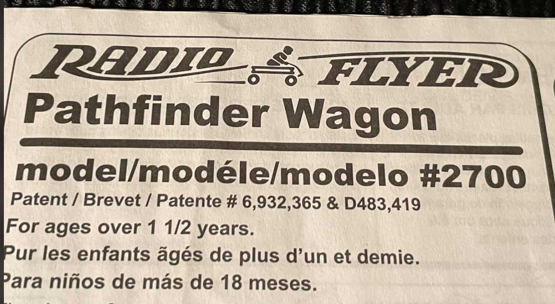 Assembly ONLY Radio Flyer Pathfinder Wagon Model 2700 Direct