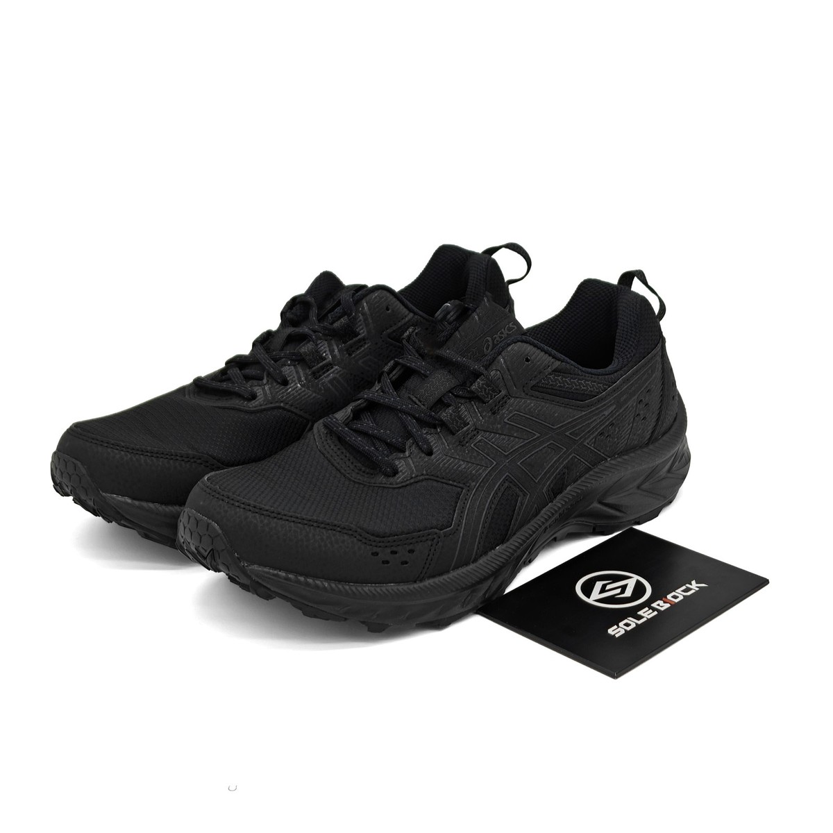ASICS Gel Venture 9 Triple Black Men's 1011B486-001 | eBay