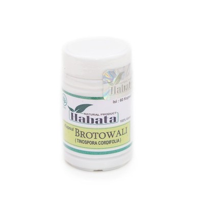 Brotowali (Bratawali) Botanical Capsules 60 Caps Traditional Ingredient Tinospor