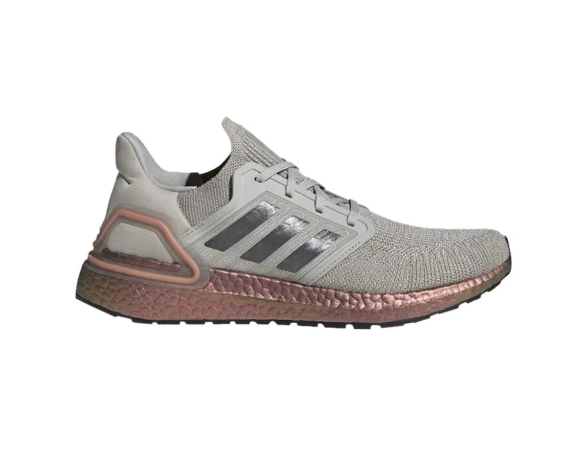Size 11 - Adidas Ultraboost 20 Metal Grey Signal Coral adidas UltraBoost 20 Signal Coral for Sale | Authenticity  main image 3