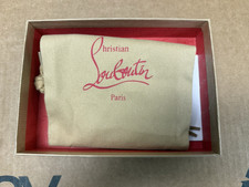  350 New Christian Louboutin Groovy Leather Cardholder Card Case Wallet Holder