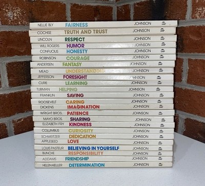 Lot 24 Hardcover ValueTales Books Spencer Johnson Homeschool Value Tales BLEMISH