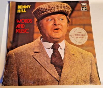 1971 Benny Hill  Words And Music LP Capitol Classic British Comedy with sleeve