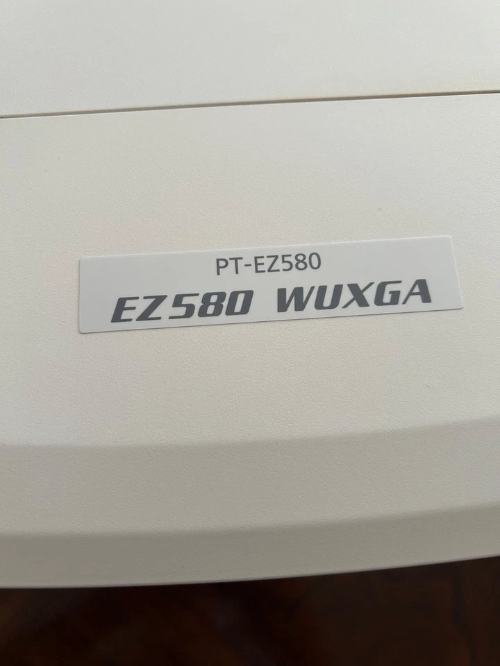 Panasonic PT-EZ580 LCD Project -Very good condition power cord and remote includ - Image 2 of 4