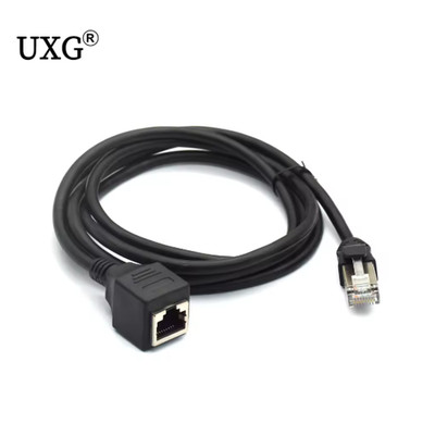 Cat5/Cat6 Ethernet-Verlängerungskabel RJ45 Ethernet LAN-Netzwerkkabeladapter