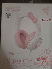 Razer Kraken Kitty V2 Wired USB Gaming Headset Chroma RGB Hello Kitty Edition