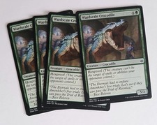 Wardscale Crocodile (4) War of the Spark NM MTG Magic the Gathering