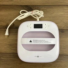 HTVRONT HPM10 10”x10” Lavender White Portable Heat Press