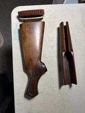Winchester 1200 1300 Checkered Wood Stock AND Forend 12 Gauge