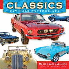 Classic Ultimate Automobiles Calendar 2026 - Transport - Month To View