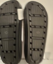 32 Degrees Cool Cushion Slides Unisex Black Sizes S W7.5-8.5, M5.5-6.5