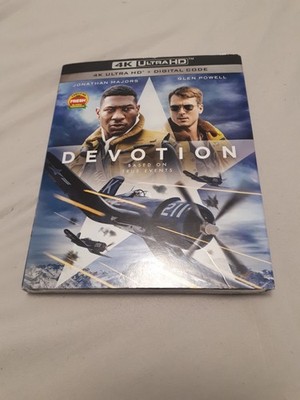DEVOTION 4K ULTRA HD SET with Jonathan Majors & Glen Powell & Joe Jonas