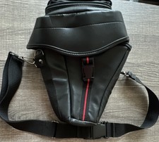 Black Small Crossbody Sling Bag Adjustable St...