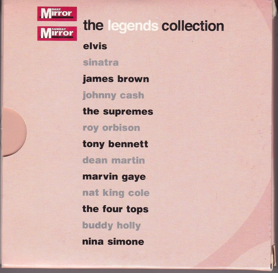 THE LEGENDS COLLECTION ( DAILY MIRROR Newspaper 14 CD Box ) - Bild 2 von 4