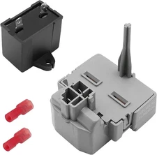 W10189190 TSD2 start relay & 2264017 Compressor Run Capacitor - Compatible...