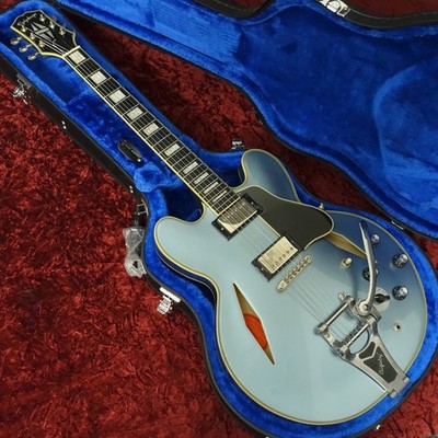 Epiphone Shinichi Ubukata ES-355 Custom Bigsby Pelham Blue 2023 Japan