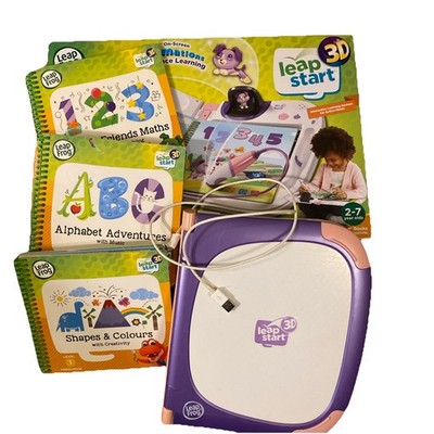 LeapFrog Leap Start 3D interaktives Lernsystem plus 3 Bücher, Kabel & Box