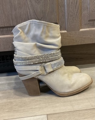 Daisy Fuentes KAMILE Womens Ankle Boots Size 5.5M